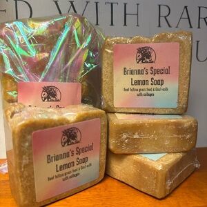 Brianna's Special Lemon Soap - Natural Brown
